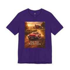 Find Your Red Barchetta Vintage Car T-Shirt 