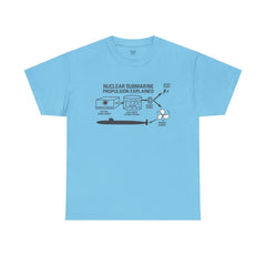 Nuclear Submarine Propulsion Diagram Tee | Science STEM Shirt