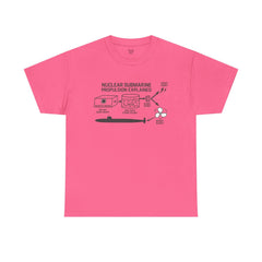 Nuclear Submarine Propulsion Diagram Tee | Science STEM Shirt