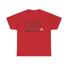 Nuclear Submarine Propulsion Diagram Tee | Science STEM Shirt