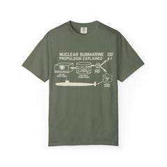Nautical Science Graphic Tee T-shirt | Marine Submarine Engineer Theme