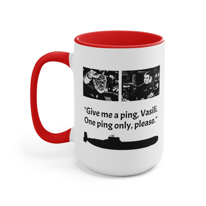 Hunt for Red October Sean Connery Mug | Submarine Movie Tribute