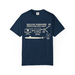Nautical Science Graphic Tee T-shirt | Marine Submarine Engineer Theme