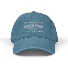US Navy Submarine Cap, Once You've Earned These I Trust You With My Life