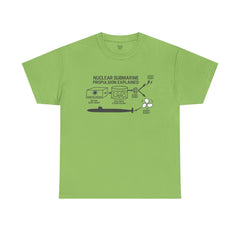 Nuclear Submarine Propulsion Diagram Tee | Science STEM Shirt