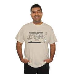Nuclear Submarine Propulsion Diagram Tee | Science STEM Shirt