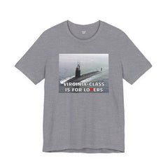 Funny Virginia-Class Submarine Graphic Tee | Nautical Navy Life Shirt