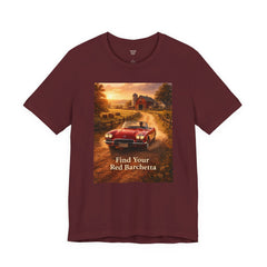 Find Your Red Barchetta Vintage Car T-Shirt 