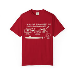 Nautical Science Graphic Tee T-shirt | Marine Submarine Engineer Theme