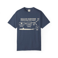 Nautical Science Graphic Tee T-shirt | Marine Submarine Engineer Theme