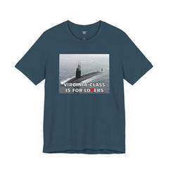 Funny Virginia-Class Submarine Graphic Tee | Nautical Navy Life Shirt