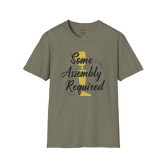 Some Assembly Required - Unisex T Shirt,Amputation Awareness,Limb Loss Awareness,Gift For Her,Gift For Him,Leg Amputee,Arm Amputee