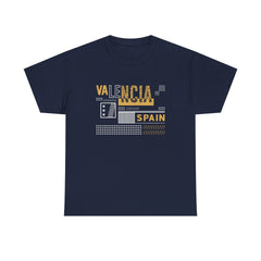 Valencia Spain Cities of The World Series Unisex Heavy Cotton Tee