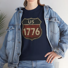 Vintage USA Pride Tee - 1776 Unisex Heavy Cotton Tee