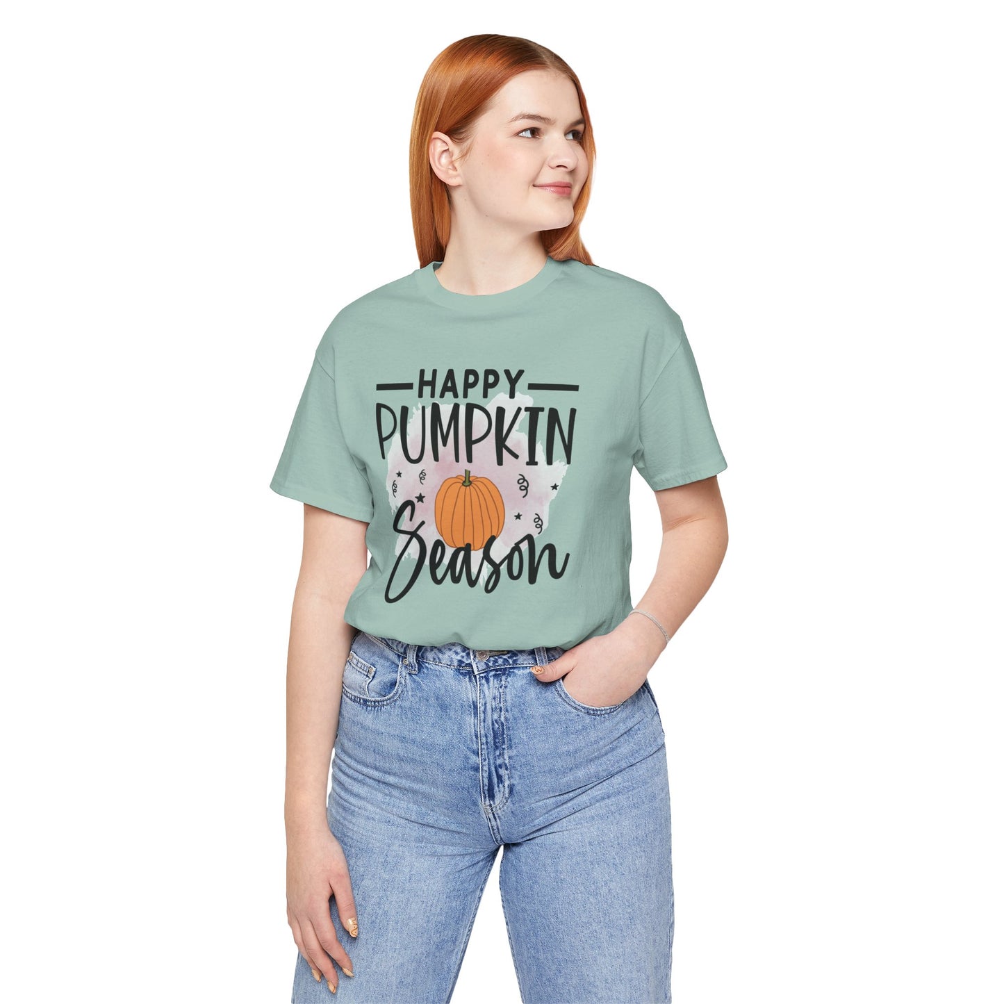 HAPPY PUMPKIN SEASON - Unisex Jersey Short Sleeve Tee