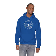 The Hideout Adventure Hoodie – Lake Ariel, PA Mountain Graphic Hooded Sweatshirt