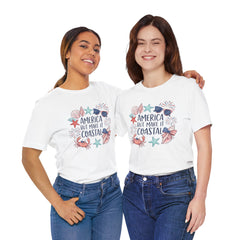 Coastal Fourth of July Tee – "America But Make It Coastal" Graphic T-Shirt