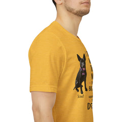 Personalized Dog Dad T‑Shirt — "Treats. Walks. Toys. Naps." Father's Day Gift