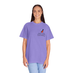 Lauren McGowan Front Logo Back Graphic Baldwin Harbor Animal Hospital "Who Let the Dogs Out?" Tee
