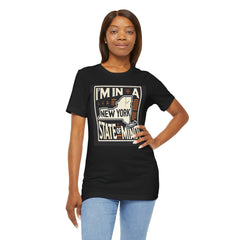 I'm In A New York State Of Mind - Graphic Unisex Jersey Short Sleeve Tee