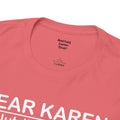 Karen Nutritional Facts Unisex Heavy Cotton Tee