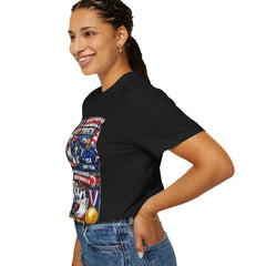 Hockey Hat Trick T-Shirt — USA Men's, Women's & Paralympic Gold Tribute 2026