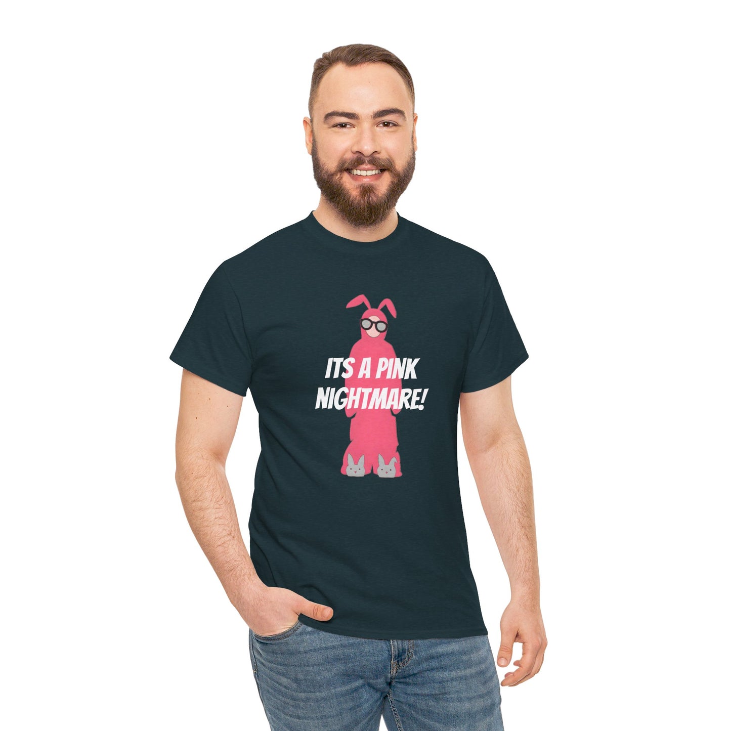 Ralphie Its a Pink Nightmare - Unisex Heavy Cotton Tee