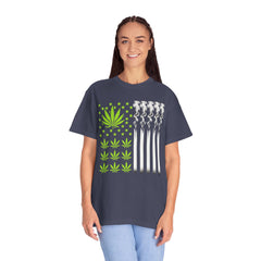 WEED FLAG - Comfort Colors Garment Dyed Shirt