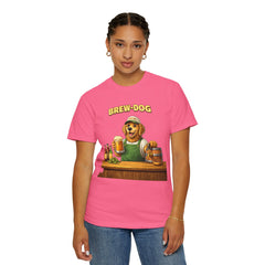 Golden Retriever Brewer Beer T-Shirt — Cute Brew-Dog Graphic Tee