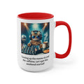 Friday Cat Quote Graphic Mug, 11 oz, 15 oz