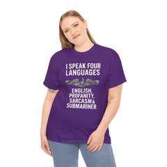 Funny United States Submarine Multilingual T-Shirt