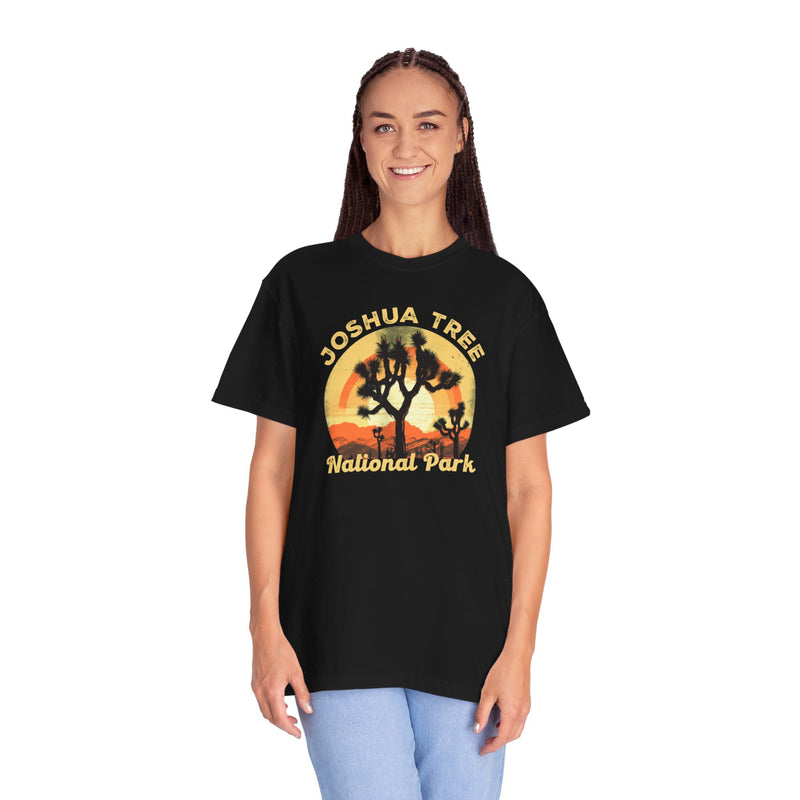 Joshua Tree National Park Graphic, Comfort Colors Soft Relaxed Fit Unisex Garment-Dyed T-shirt