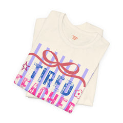 Tired Teacher Summer Club Tee