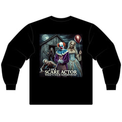 Halloween Scare Actor Unisex Long Sleeve T-Shirt