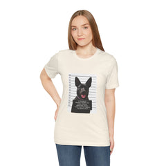 K9 Mugshot Personalized with your Dog T-Shirt