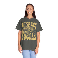 Respect the Locals T-Shirt — Sea Turtle Conservation Graphic Tee