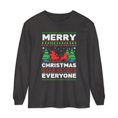 Merry Christmas Everyone Long Sleeve T-Shirt - Unisex Holiday Apparel