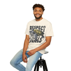 Respect the Locals T-Shirt — Sea Turtle Conservation Graphic Tee