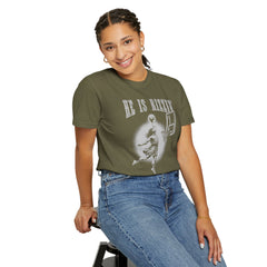 He Is Rizzin' Vintage Playing Basketball Shirt  -  Unisex T Shirt
