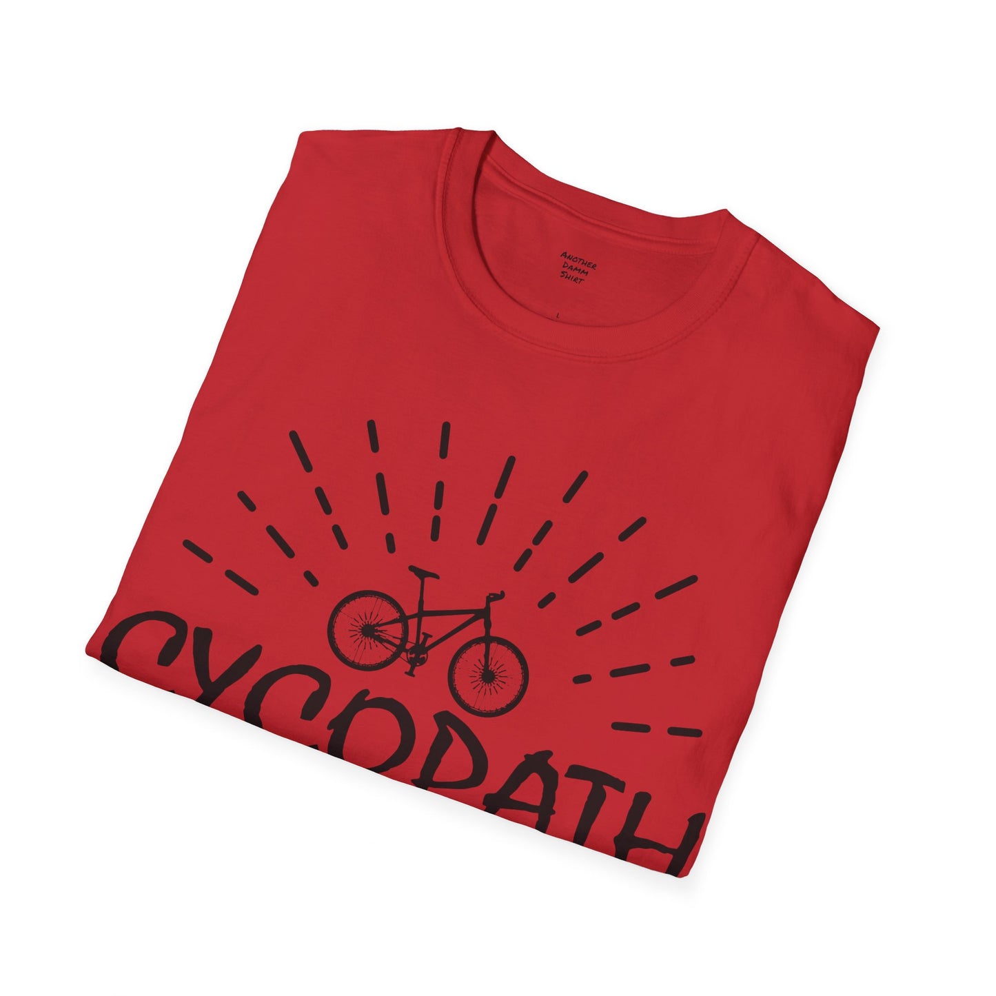 Bicycle Cycopath Unisex Soft Style T Shirt