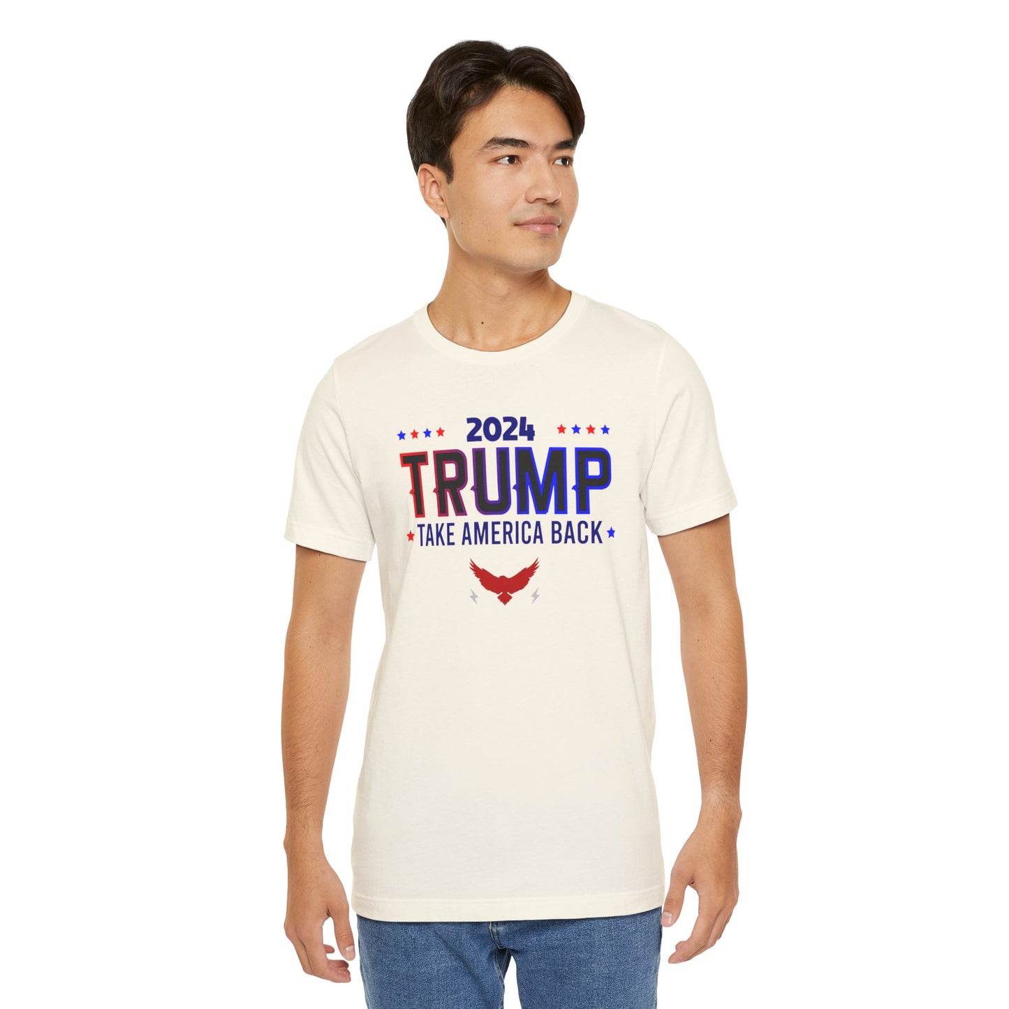 2024 TRUMP Take America Back Political Short Sleeve Tee