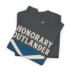 Honorary Outlander Heavy Cotton Tee, Holy Loch Scotland Shirt, Outlander Fan Gift, Casual Tee, Travel Souvenir, Unisex T-Shirt