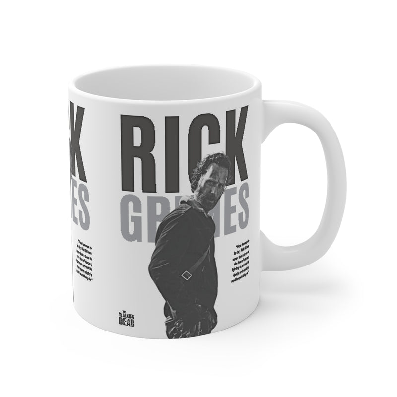 Rick Grimes Mug (11oz\15oz\20oz) Three Panel Images,TWD,The Walking Dead,gift for him,gift for her,fan gift,Zombie Lover,Walkers,pop culture