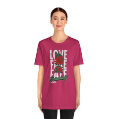 Positive Vibes Love Friendship Unisex Tee - LOVE FAKE FATE