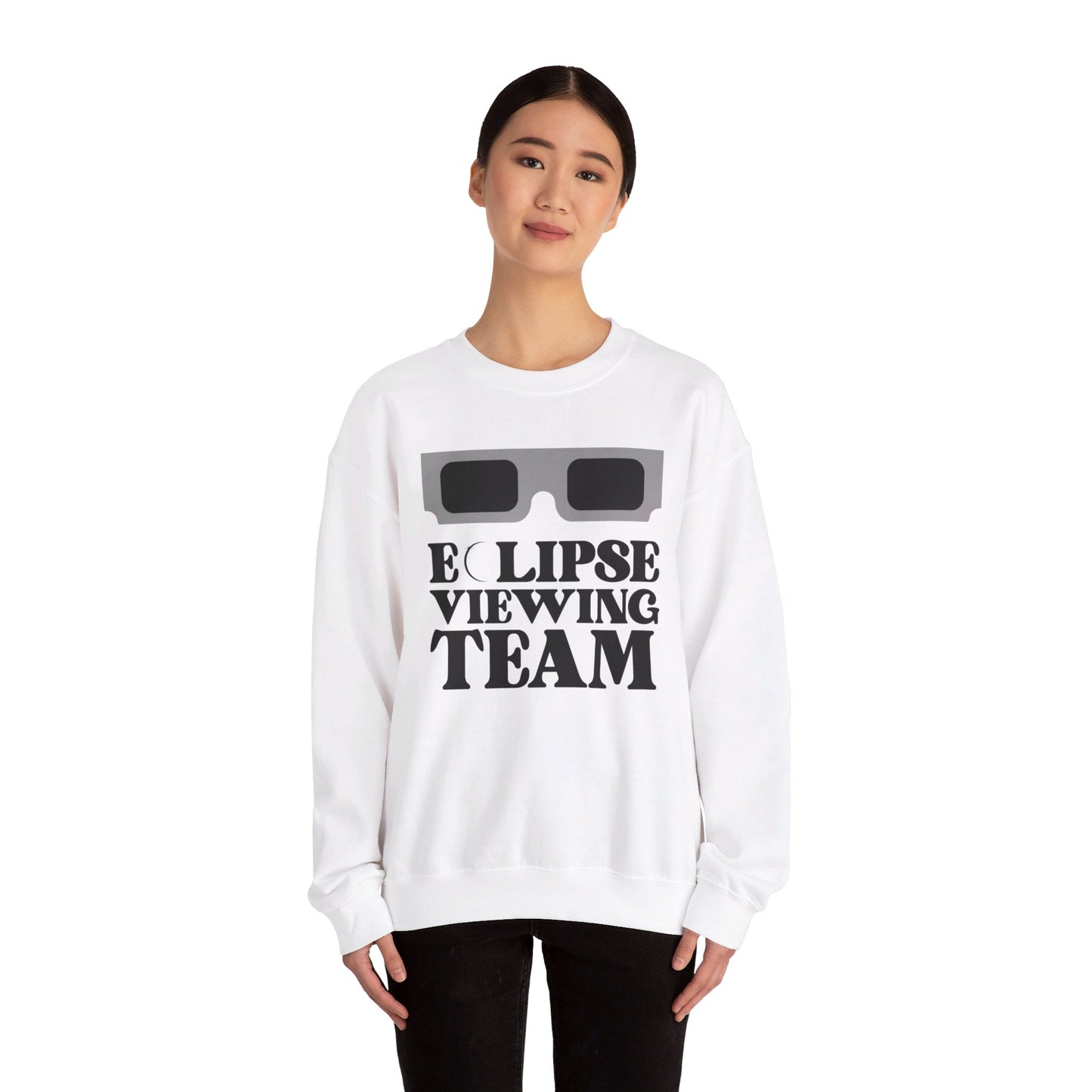 ECLIPSE VIEWING TEAM Unisex Crewneck Sweatshirt