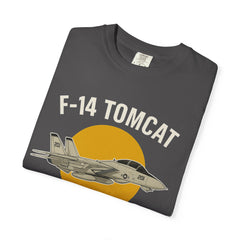 F-14 Tomcat T-Shirt — "Because 2nd Place Is For MiGs" Military Pilot Tee
