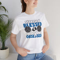 Stressed Blessed Volleyball Obsessed Shirt,Unisex Tee,graphic t shirt,gift for her,gift for him,volleyball team,playergift,fangift,Coachgift