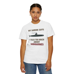 Submarine Humor T-Shirt  Nautical Joke Tee for Submarine Enthusiasts