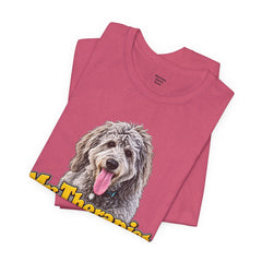 My Therapist Has A Wet Nose Personalized with your dog(s) image T-Shirt