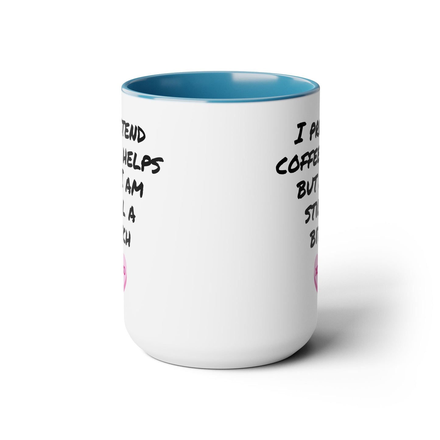 Sassy coffee mug - Two-tone 15oz mug